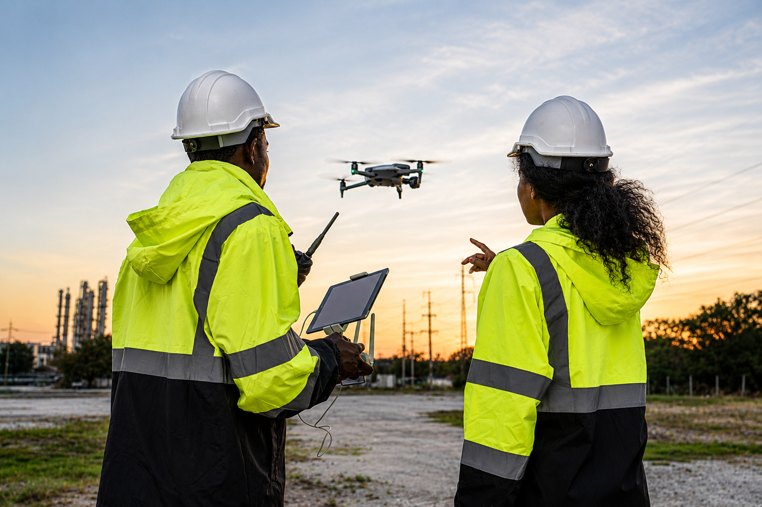 OTIC Geosystems survey equipment in the field