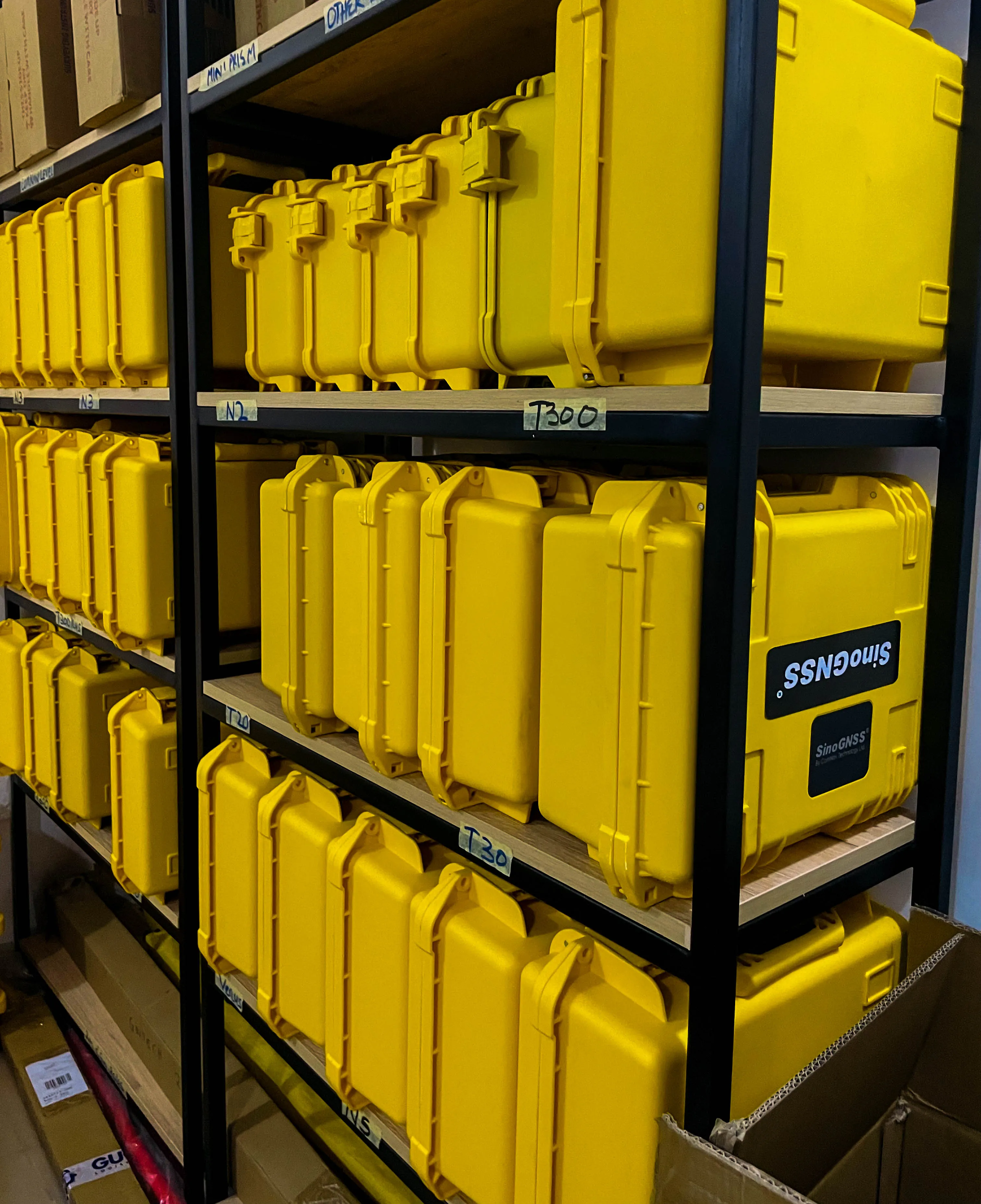 Training session for survey technicians